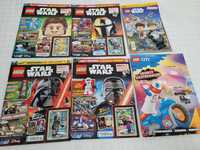 1,2,3,6,8,11/23 Lego Star Wars sześć gazetek bez figurek i kart