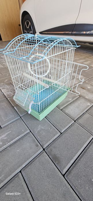 Klatka dla ptaków papugi