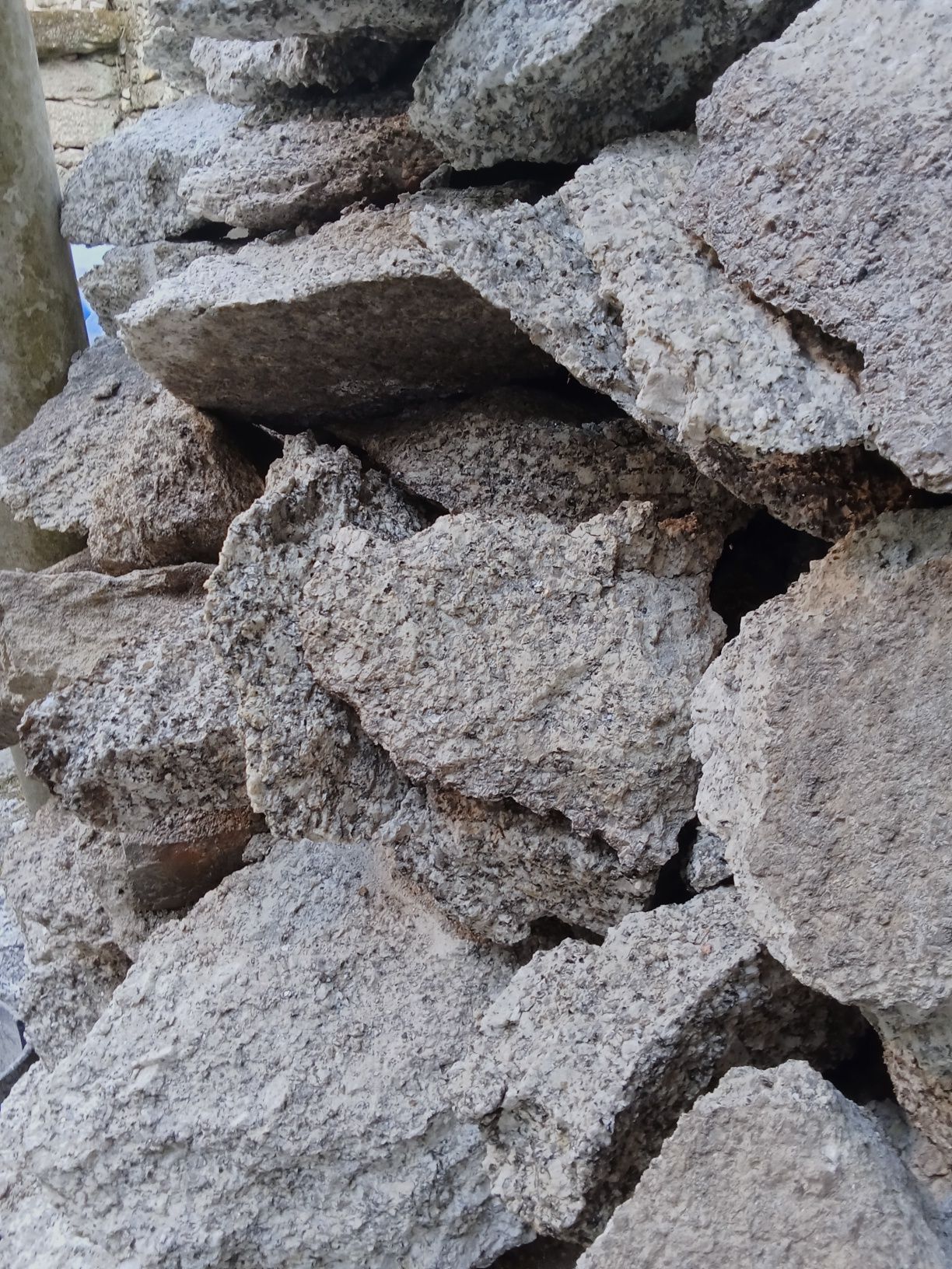 Entulhos de pedra