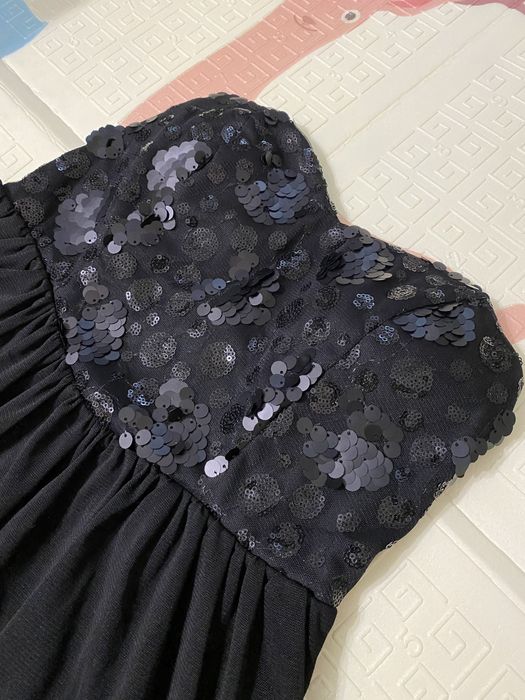 Чорна сукня, чорне плаття,сукня на випускний, вечернее платье