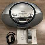 Магнитола Sony CFD-S35CP. CD, mp3, FM/AM радио, кассета, пульт ДУ