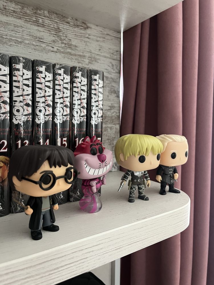 Funko pop — harry potter, attack on titan, house of the dragon