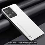 Etui motorola edge 40 neo + folie