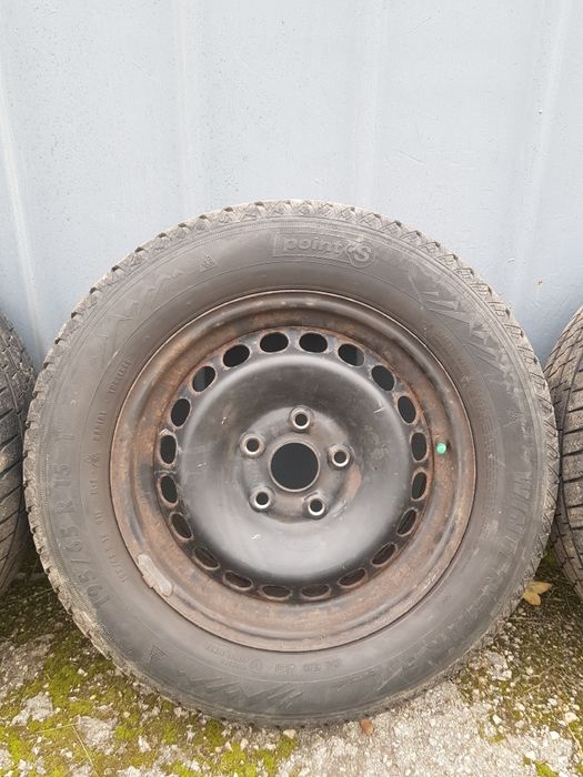 Продам диски з шинами r15 195/65 5*112