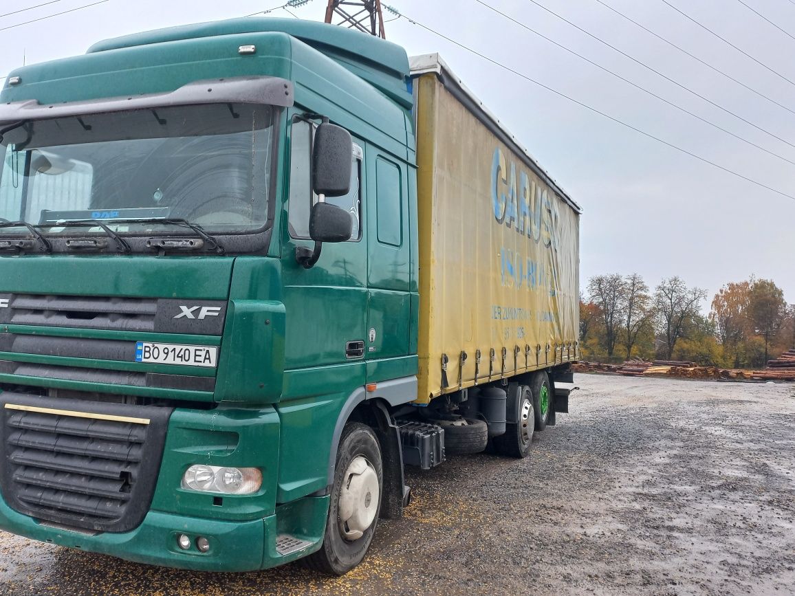 DAF 105.410 .. даф 105 з лінивцем