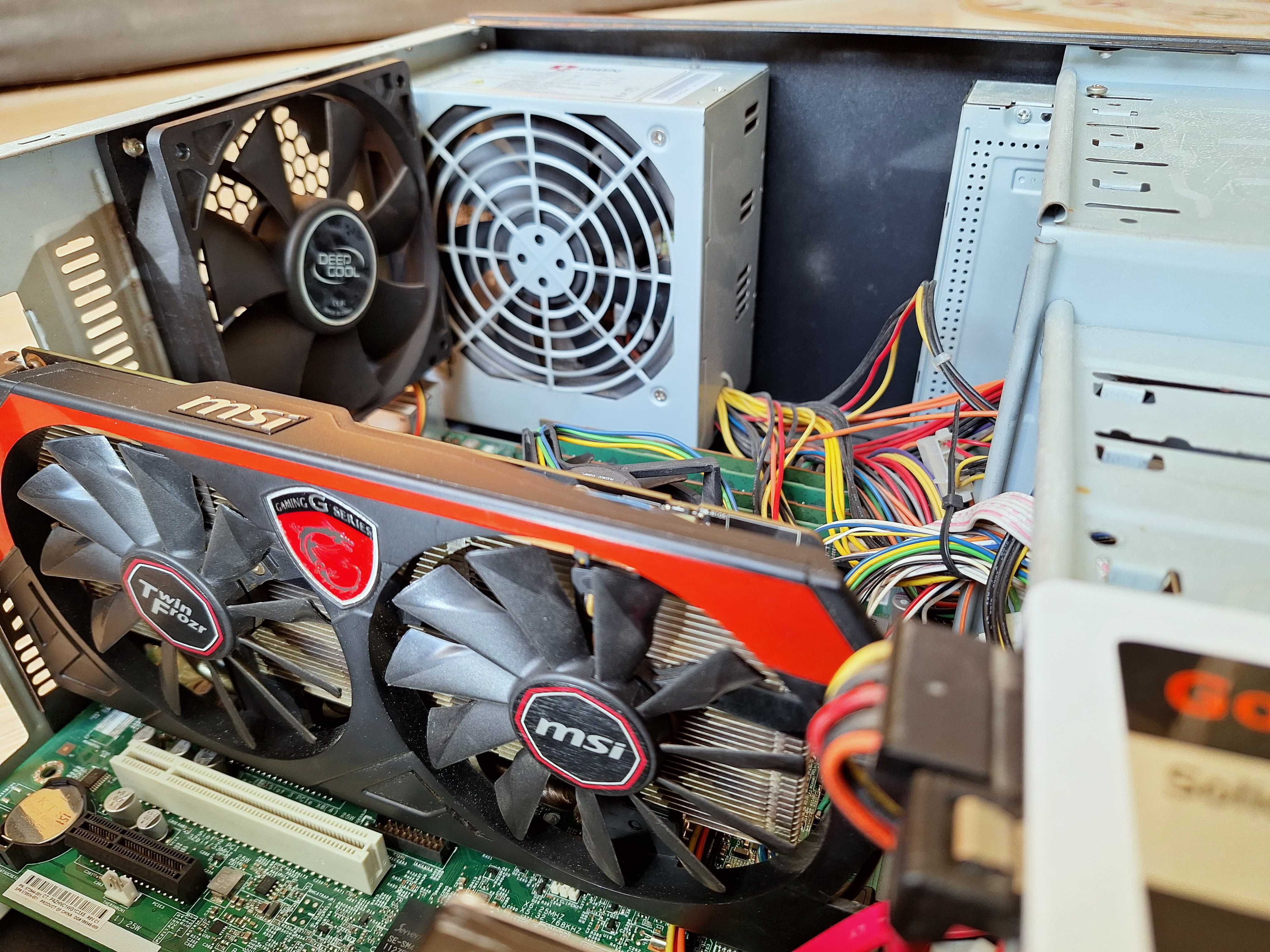 Ігровий системний блок: intel i7 8-ядер\8Gb\MSI GTX750Ti\SSD120\FSP