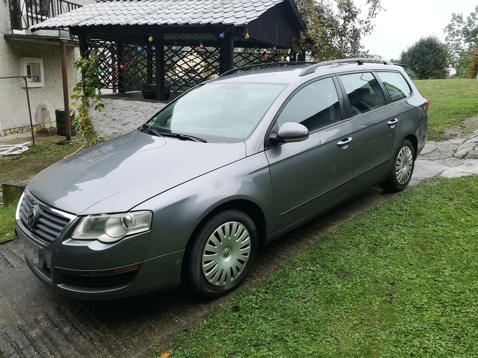 Volkswagen Passat 1.9tdi 2006r zadbane wnętrze czujniki parkowania HAK