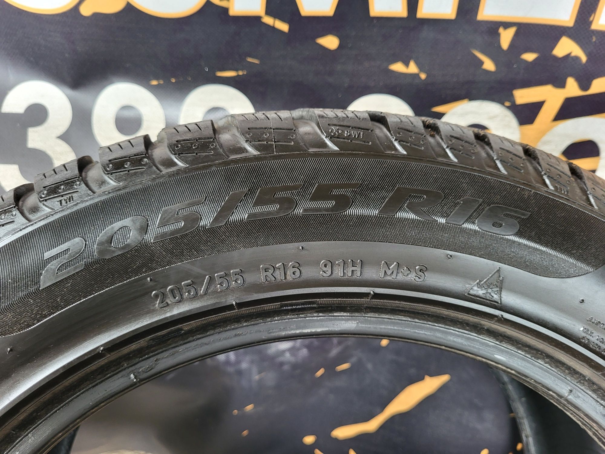 Opony zimowe 205/55/16 Pirelli 6,5mm