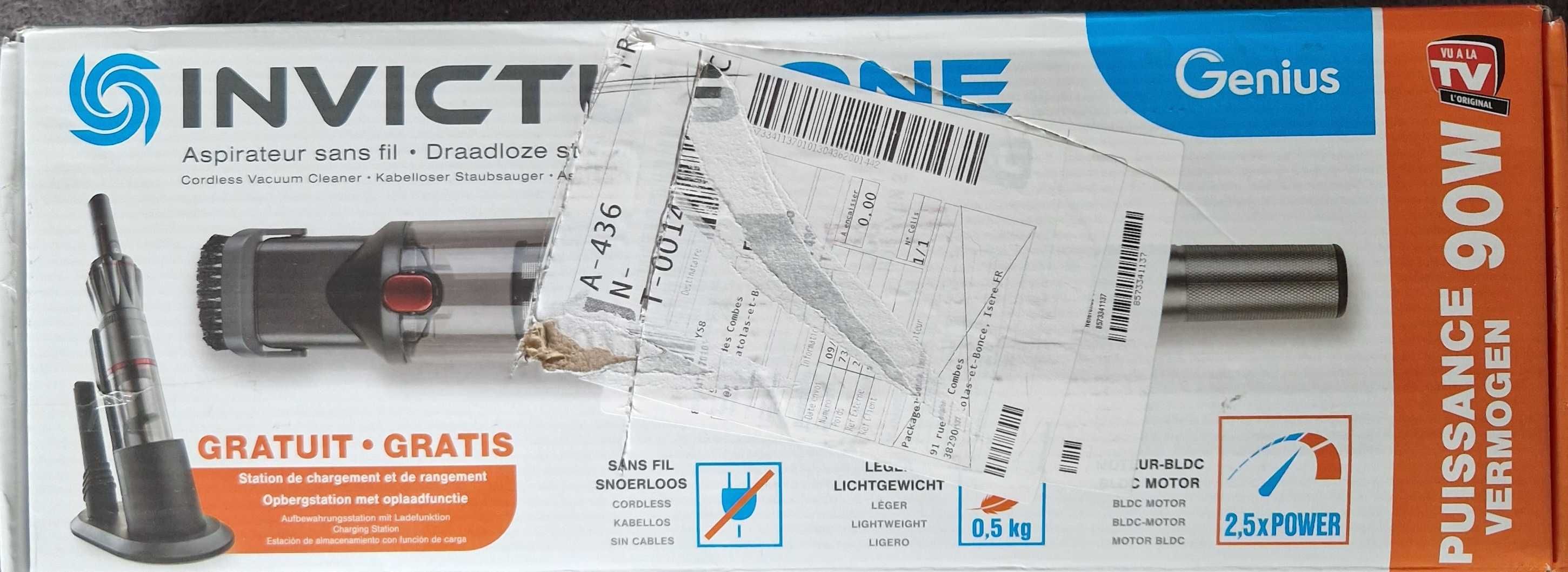 Bezprzewodowy odkurzacz ręczny Invictus ONE Compact INVICTUS