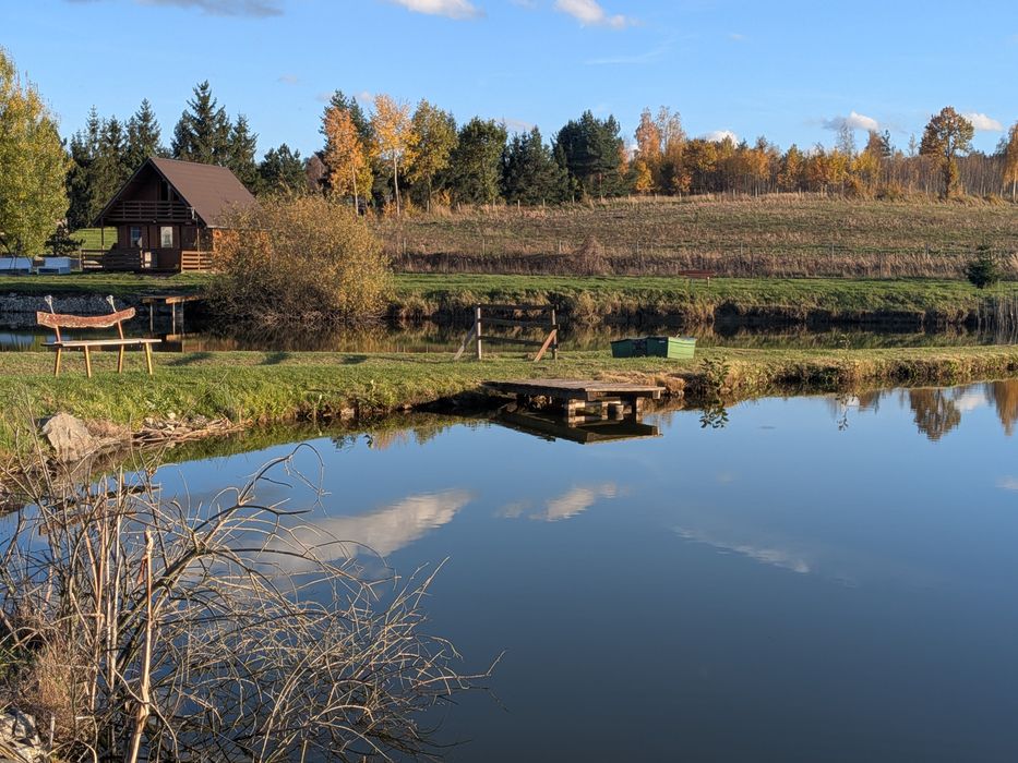 Chatka Nad Stawami –  domek nad wodą, wśród łąk gór, stawów i lasów,