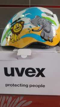 Kask dziecięcy Uvex 46-52cm