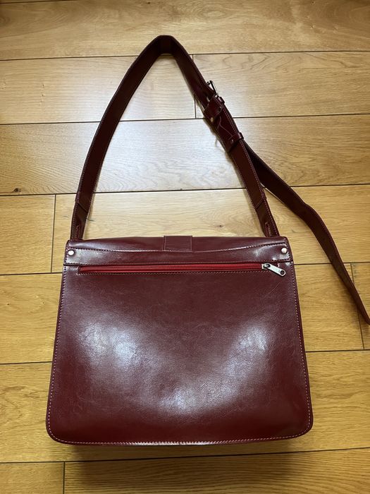 torba listonoszka z prawdziwej skóry