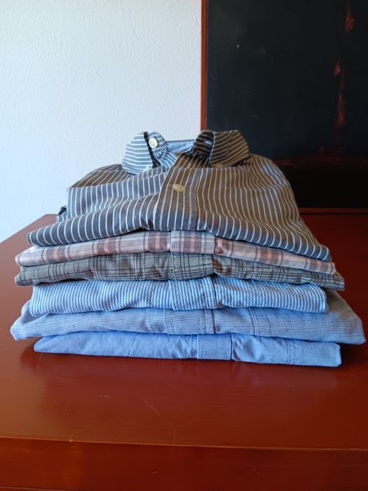 Camisas homem de manga comprida