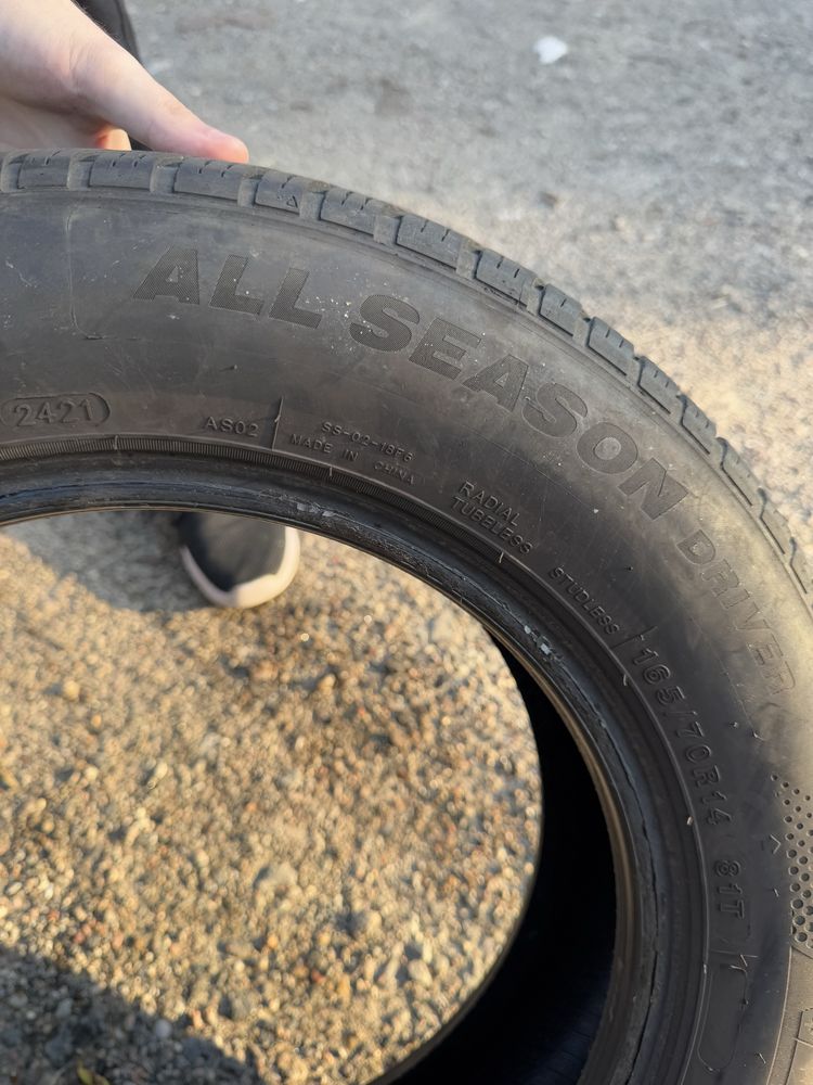 Dwie opony całoroczne Imperial all season driver 165/70 r14 81T