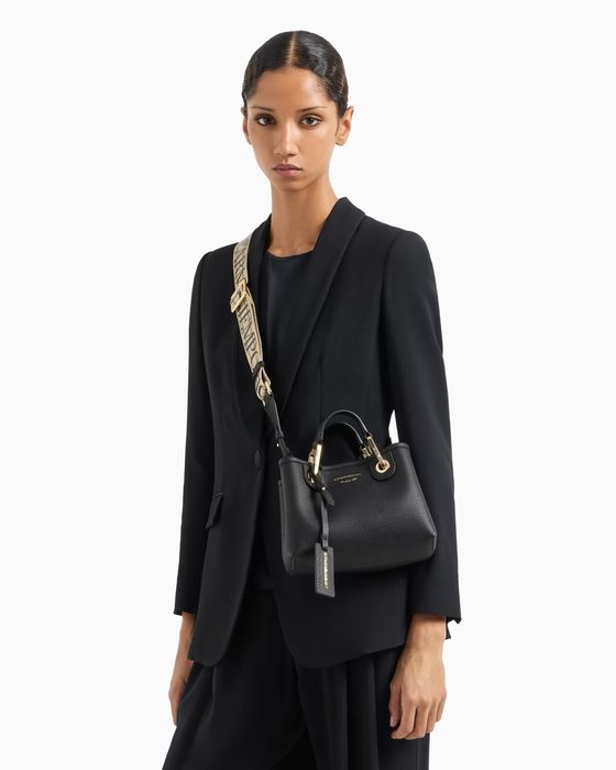 Сумка шкіряна Emporio Armani
