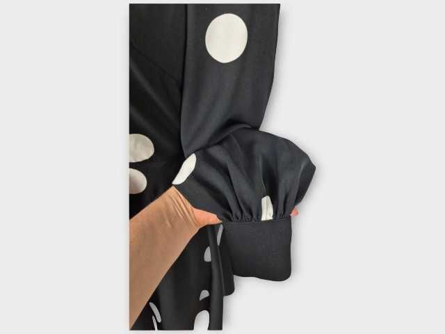 Sukienka Vero Moda 36 S grochy retro koktajlowa Jenny Skavlan