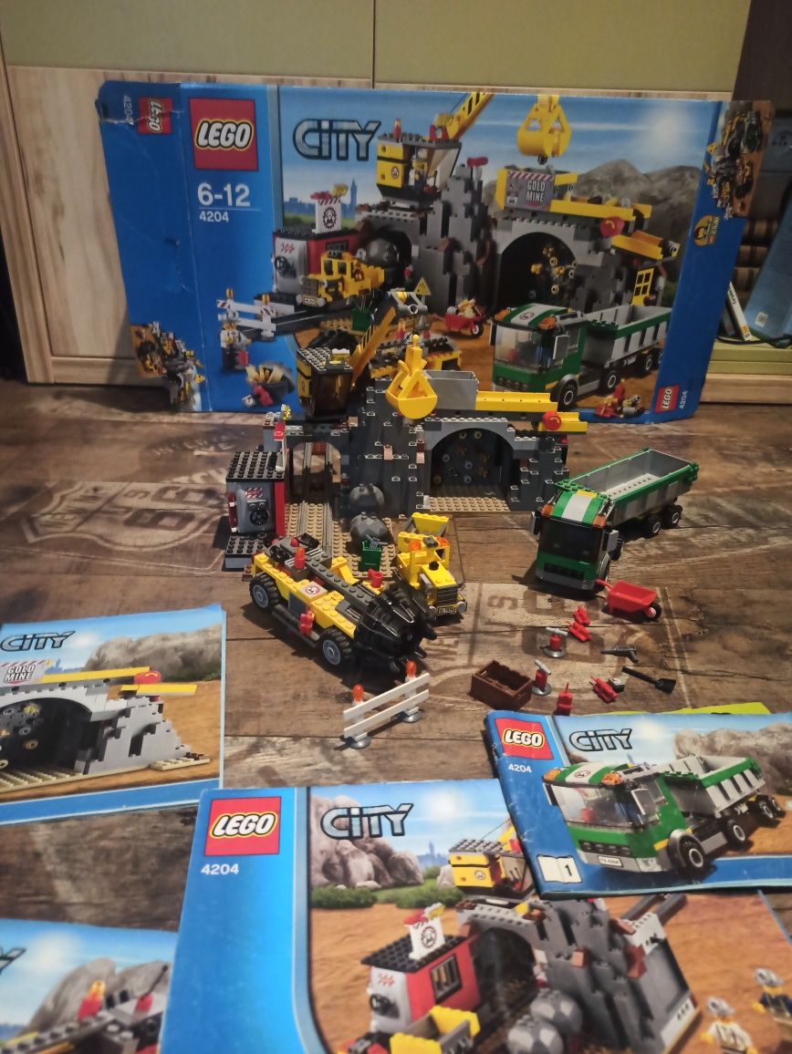 Lego City 4204 kopalnia złota