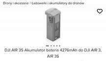 DJI AlR 3S Akumulator bateria 4276mAh do DJI AIR 3


AIR 3S