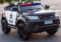 Auto na Akumulator Policja JC002 Czarny