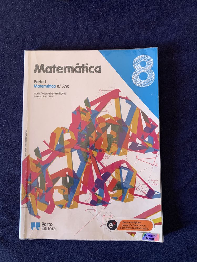 Manual Escolar Matemática 8 parte 1