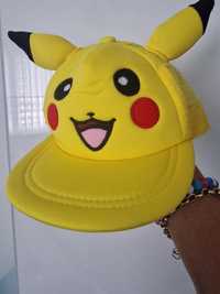 Czapka z daszkiem pokemon Pikatchu