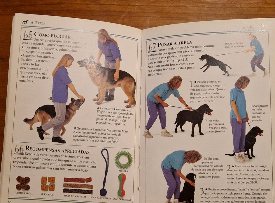 Livro de bolso " Como cuidar do seu cão "