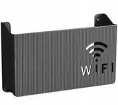 Kompaktowa, półka naścienna na router Wi-Fi lub kable