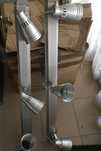 Candeeiro projetor régua metal candeeiros projetores focos