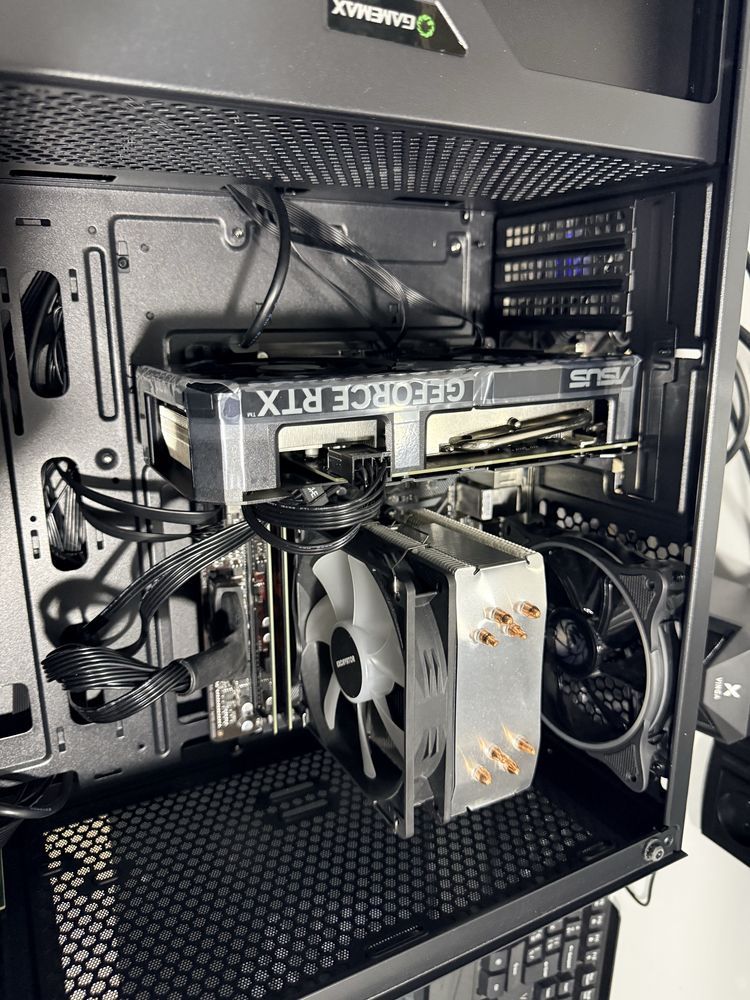 Компьютер ЧОРНА ДІРА  усе на ультра Ryzen 5+32 ddr+1 тб+ Asus RTX 4060