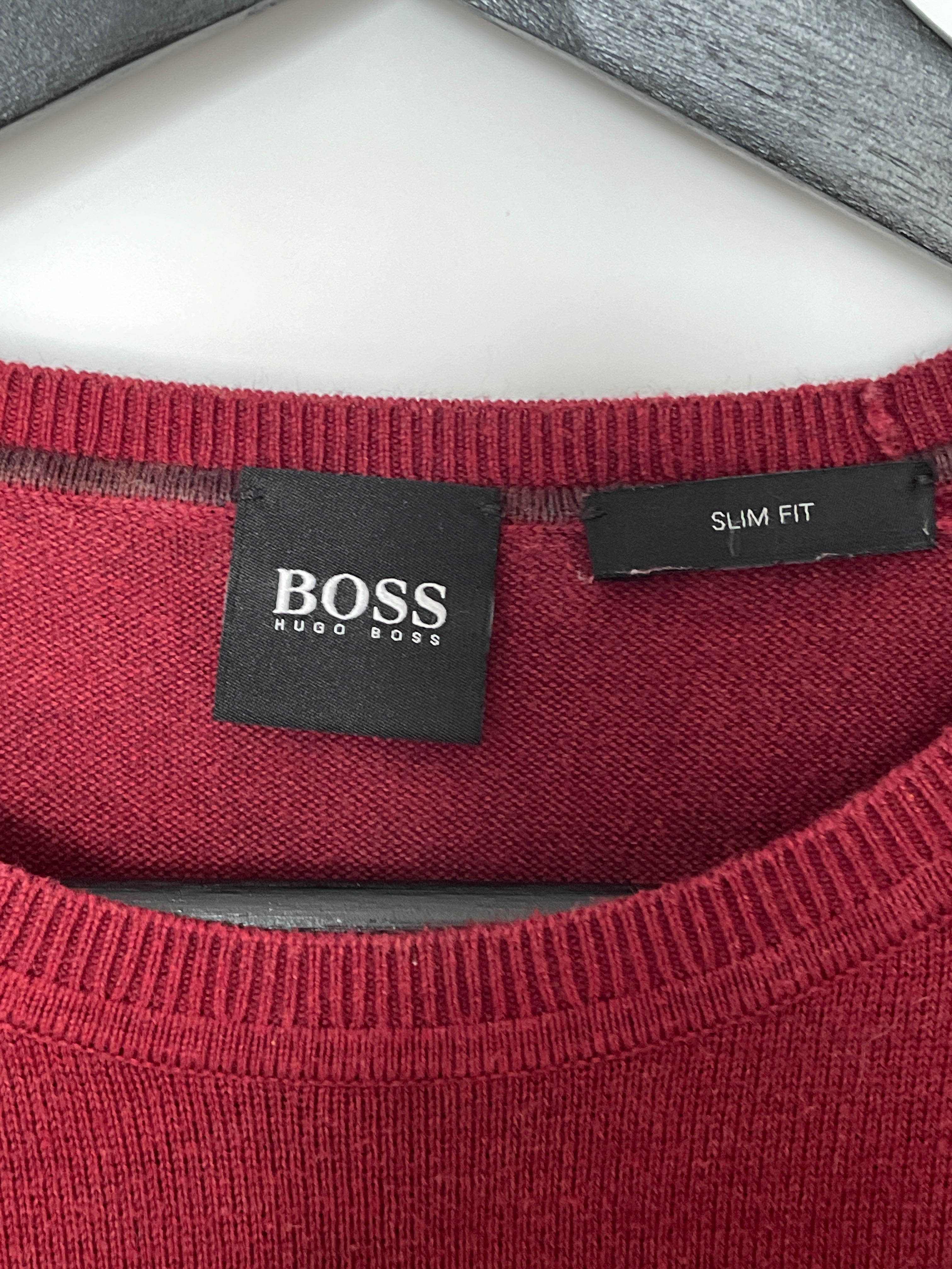 Lekki sweter Hugo Boss slim fit longsleeve męski M