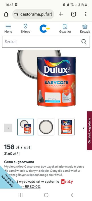 Farba 5 litrów Dulux