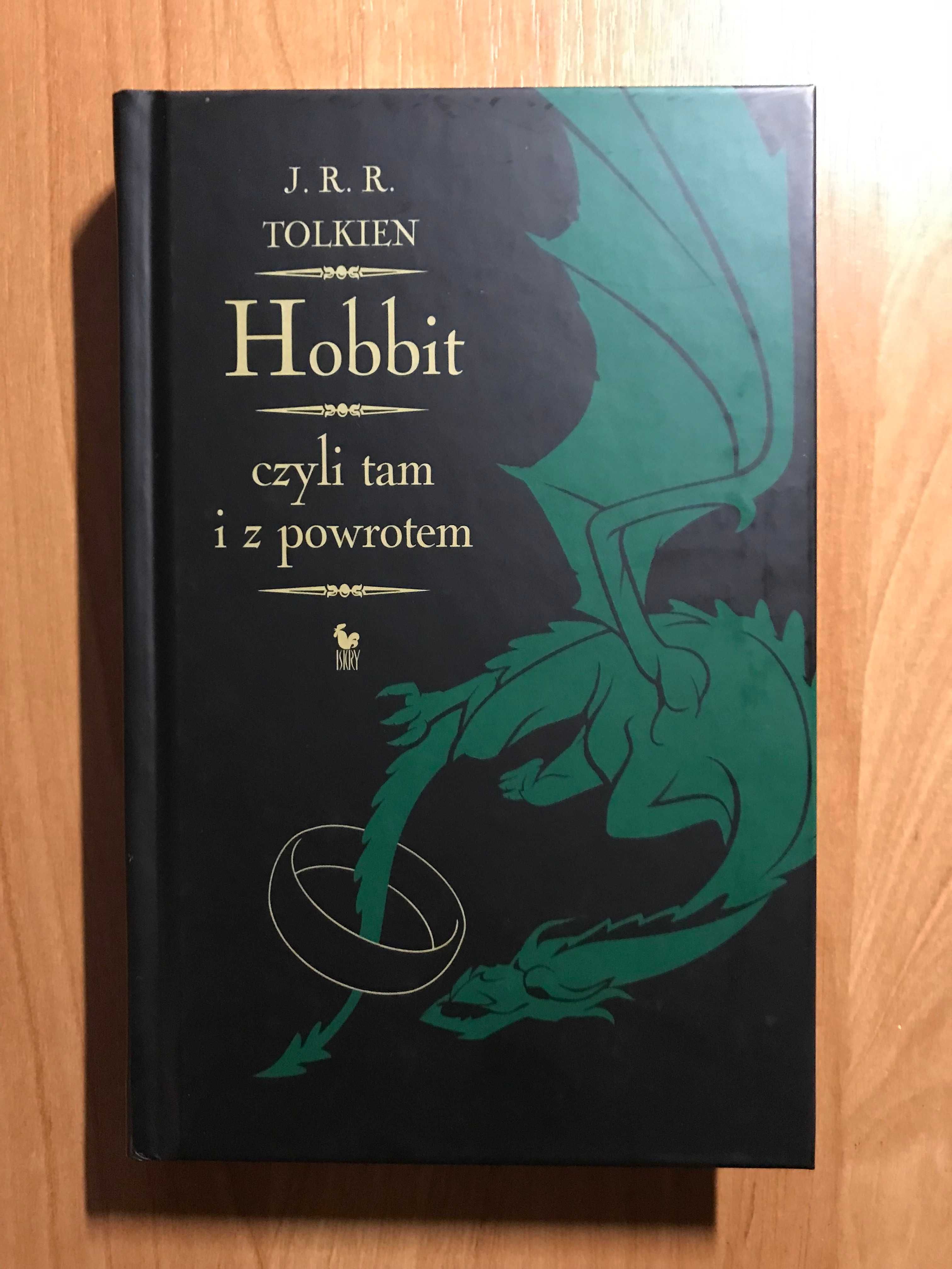 Tolkien - Hobbit ISKRY Edycja limitowana Empik  Skibniewska twarda