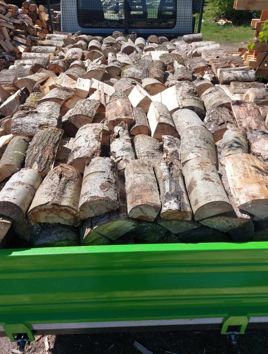 Drewno kominkowe opałowe grab dąb brzoza olcha sosna osika