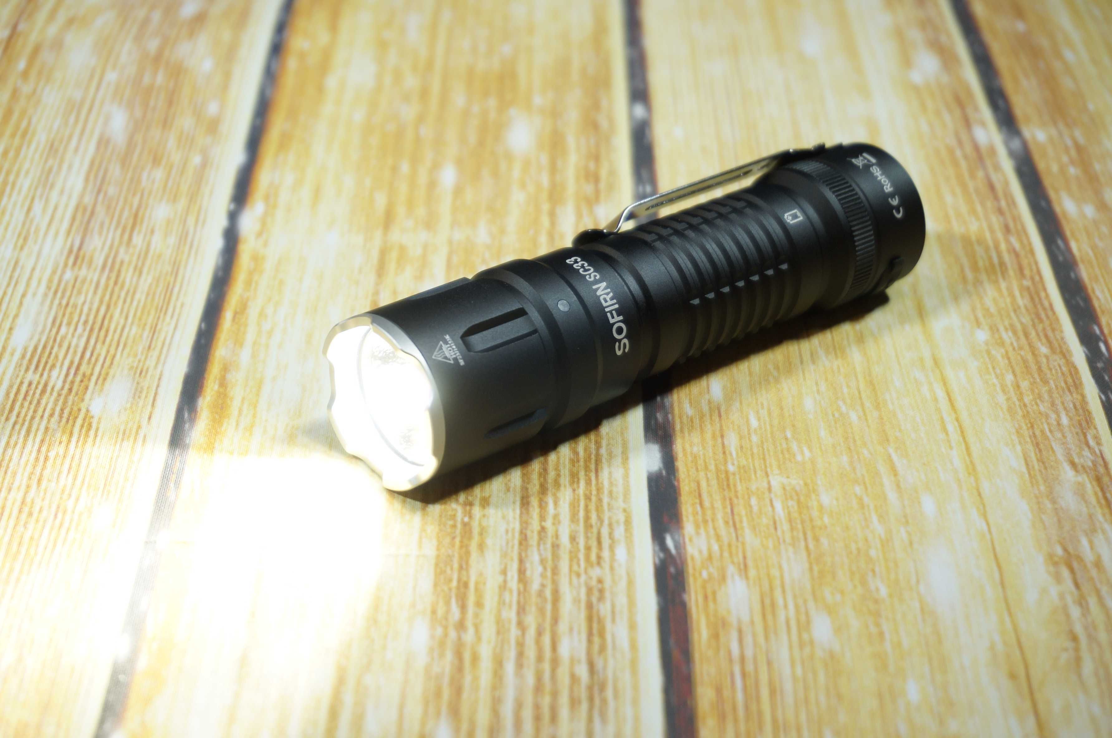 Ліхтар Sofirn SC33 4700к 6500к, потужний ліхтарик, фонарь