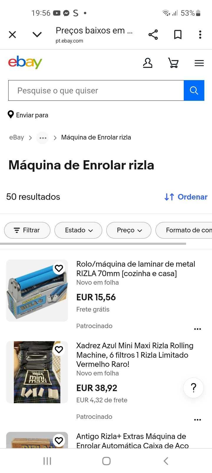 Maquina de enrolar