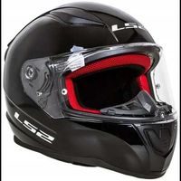 Шлем LS2 FF353 Rapid глянцевий чорний (інтеграл)