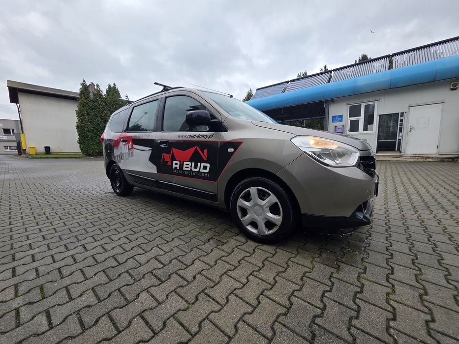 Lodgy 1.6 lpg 154 tys. 2014 r klima, 5 miejsc
