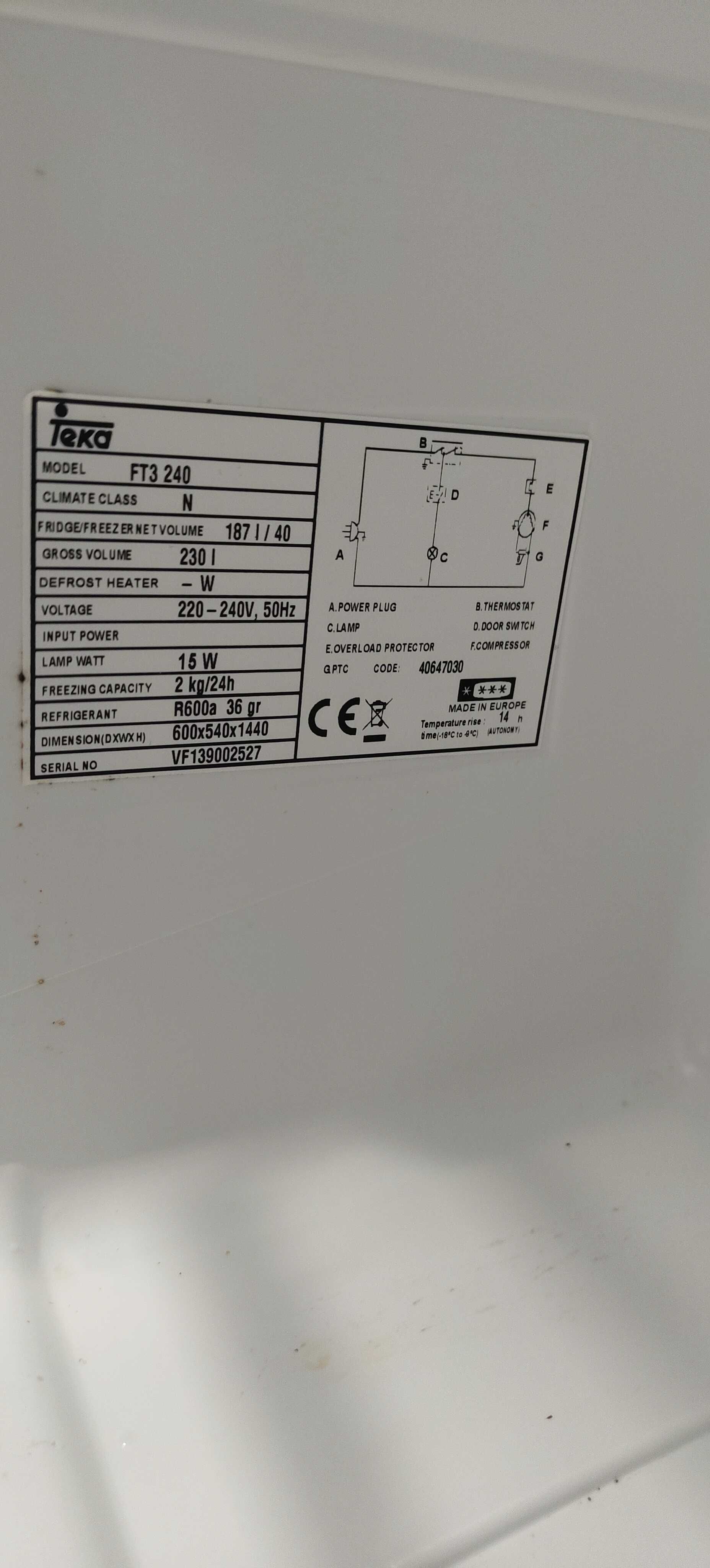 Frigorífico Teka FT3240