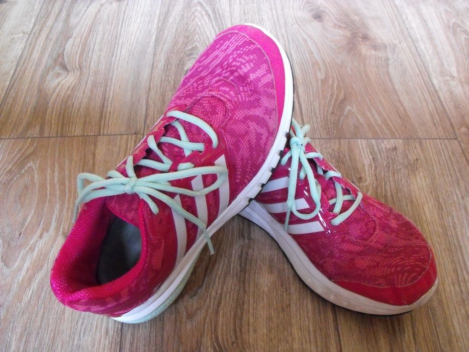Buty ADIDAS FR40 25.3cm running różowe lekkie buty sportowe
