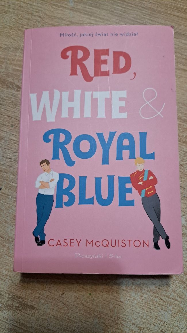 Książka "Red White Royal Blue"