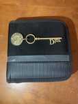 Christian Dior Chave/Chaveiro Vintage Exclusivo em Prata