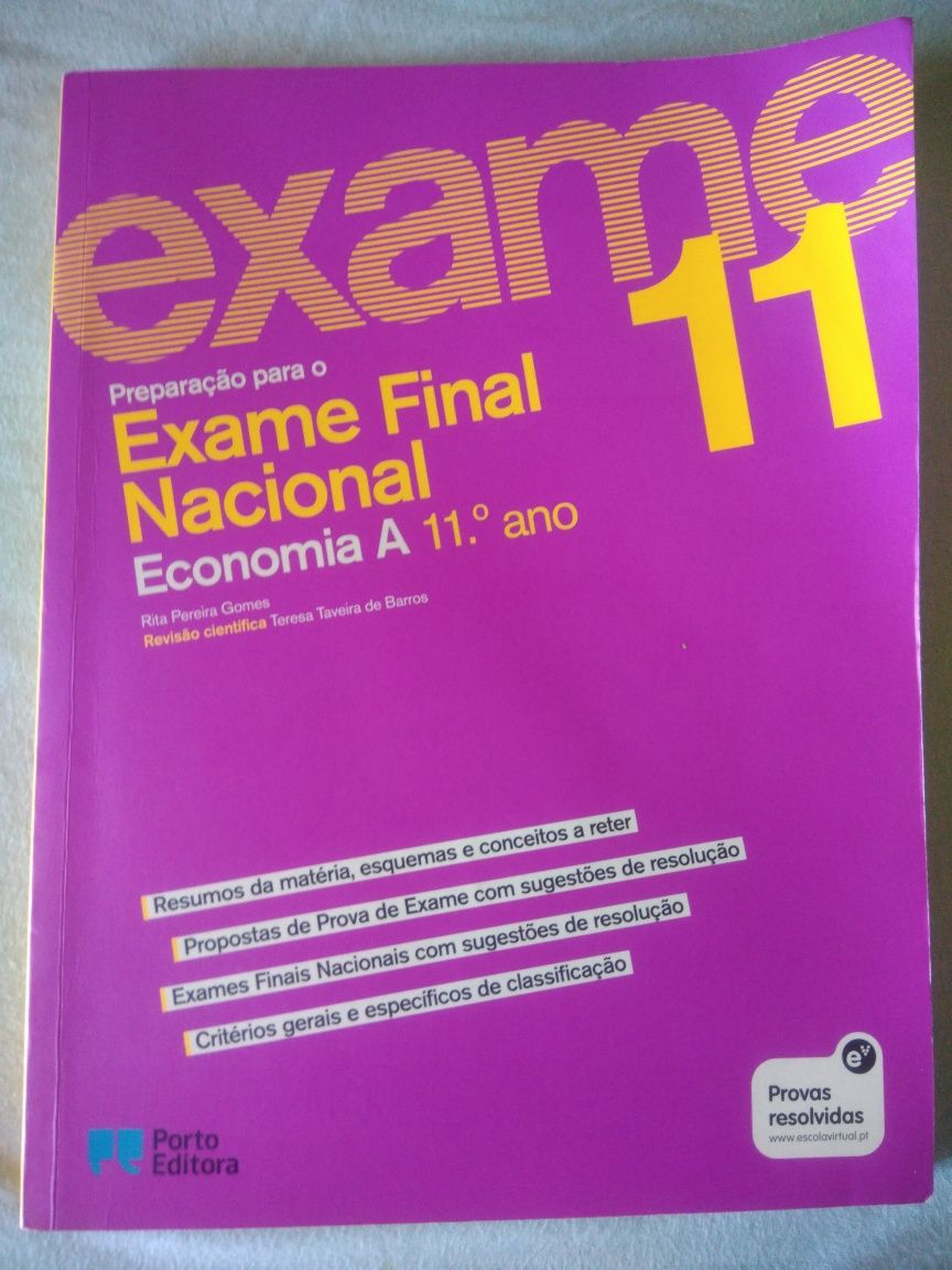 Livro preparação exame Economia A