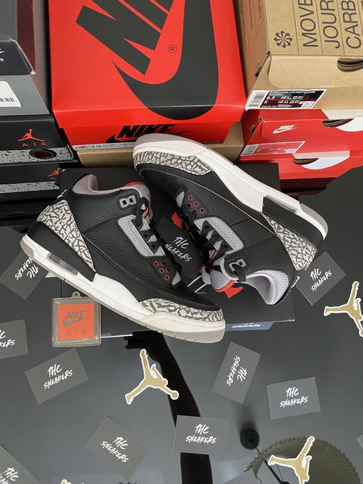 Jordan 3 Black Cement