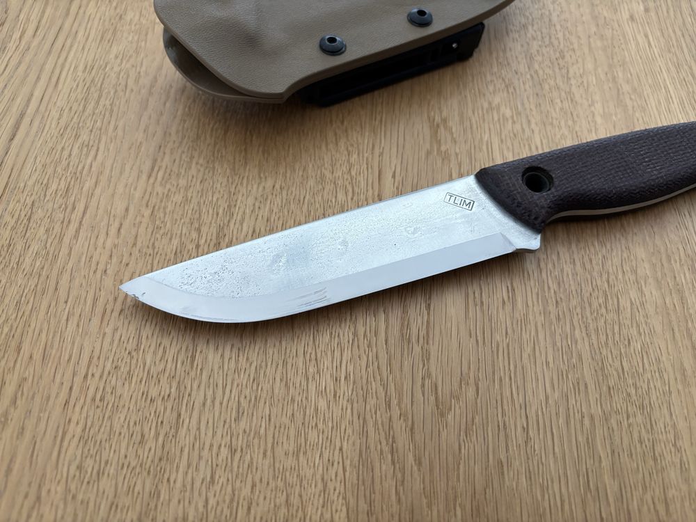Tlim Dropek 2 nóż custom bushcraft