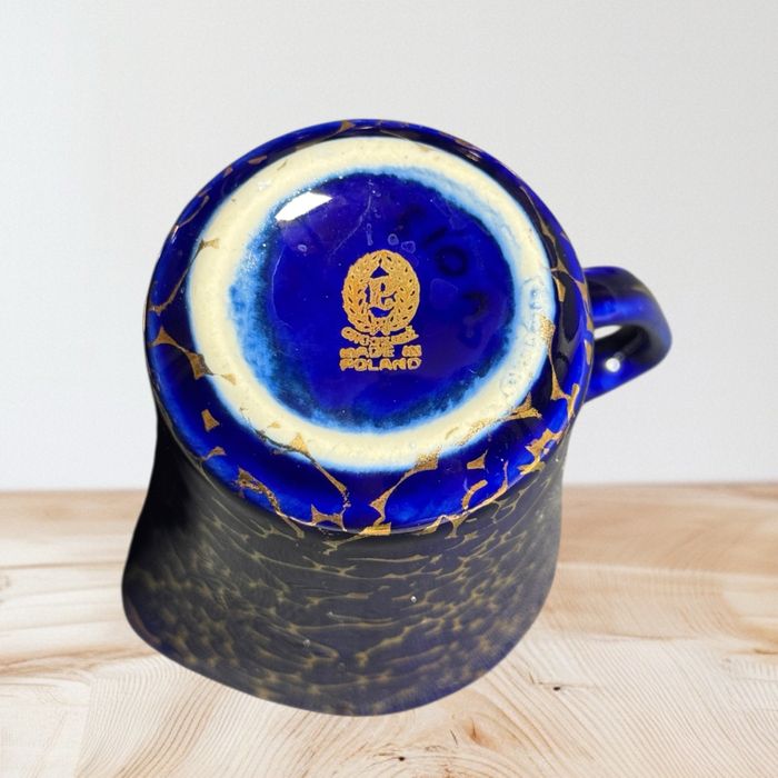 Serwis Chodzież Ira kobalt marmurek złocenia na 12 os.