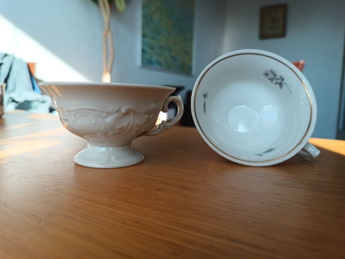 Filiżanki kubek do kawy herbaty porcelanowe