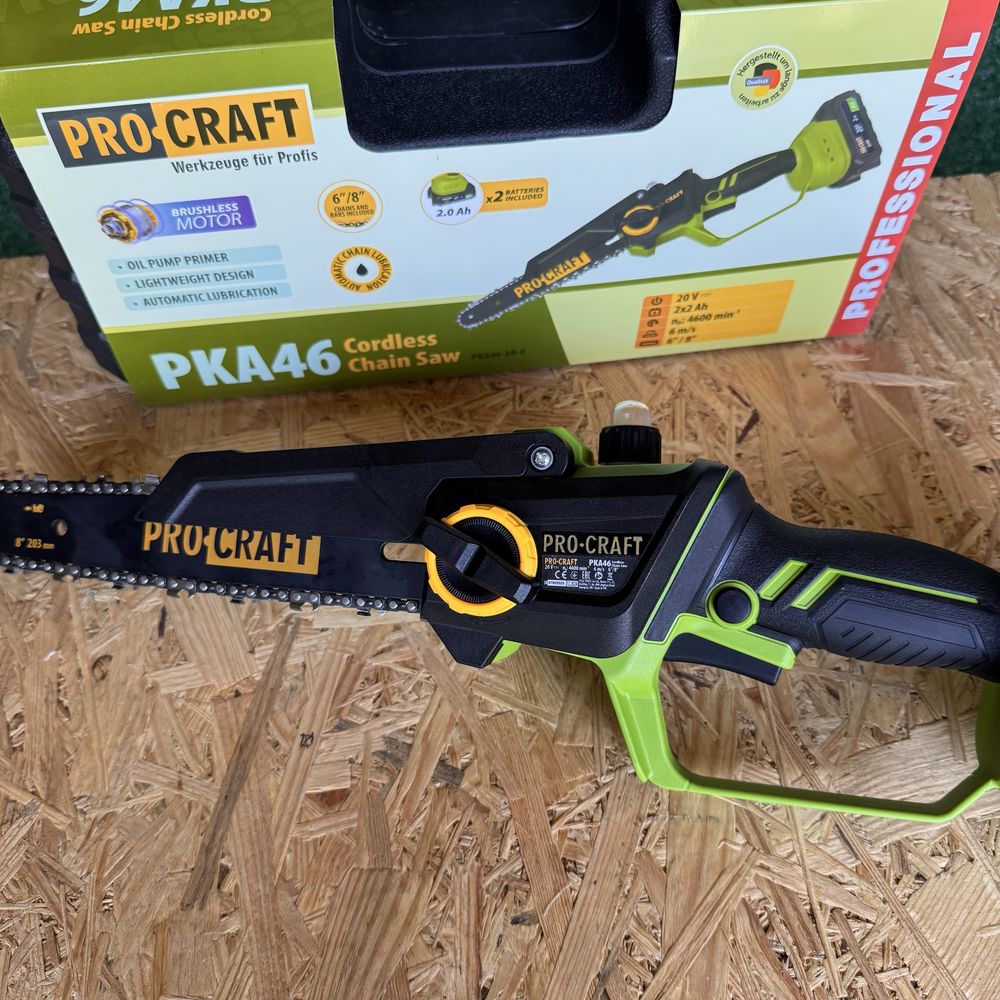 Акумуляторна міні пила Procraft PKA46 (2 АКБ та ЗП) кейс