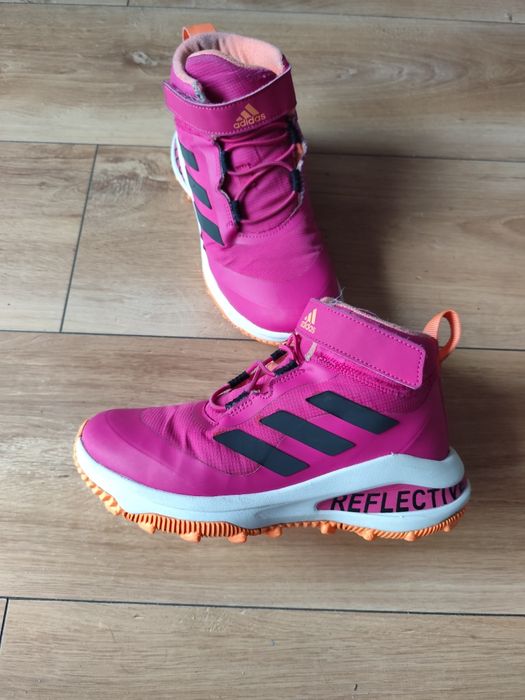 Buty zimowe Adidas rozmiar 34