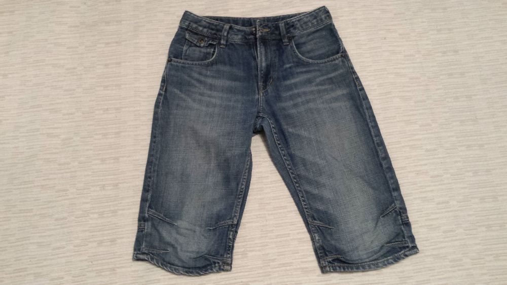 BRAGG spodnie krótkie, rozmiar 152, dżinsowe, niebieskie.
