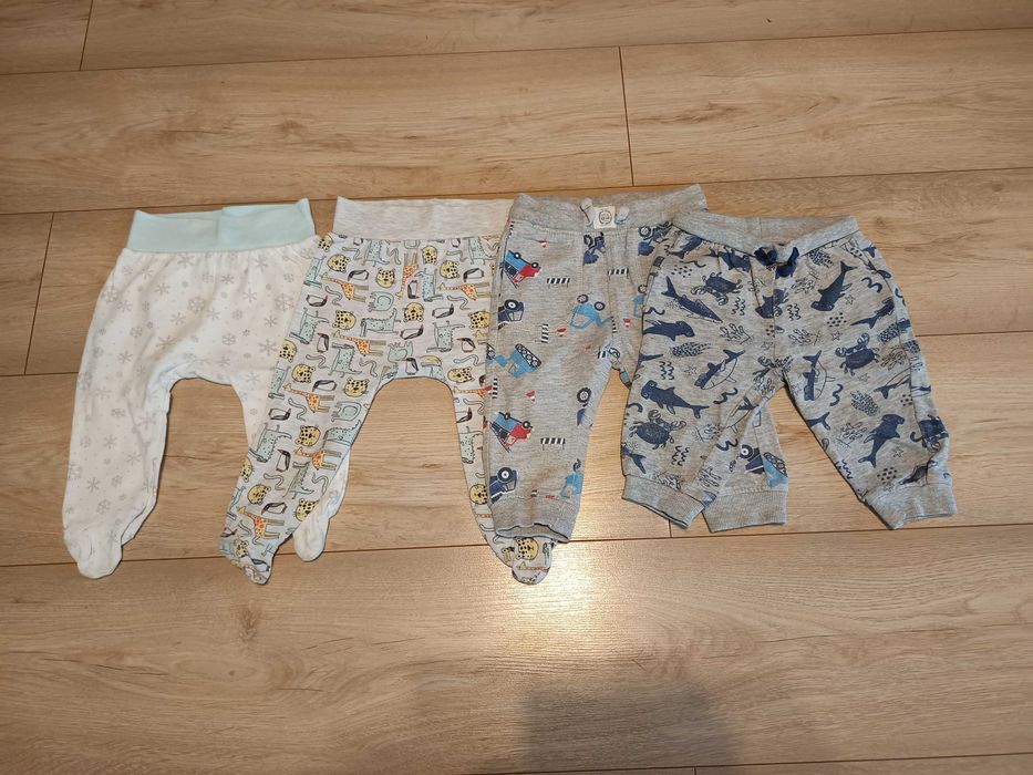 Zestaw ubranek jesień zima r 74 dla chłopca